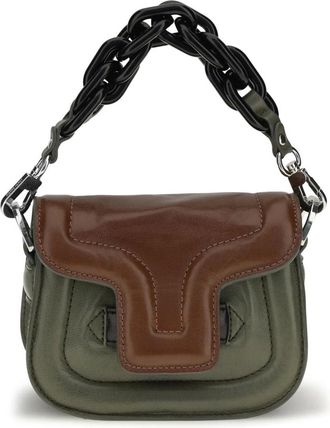 Pierre Hardy Bolso de mano de piel Alphaville - Bags - Mujer - Verde - ONE SIZE