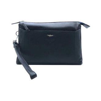 Aeronautica Tassen, Heren, Blauw, ONE Size, Leer, Pols Clutch