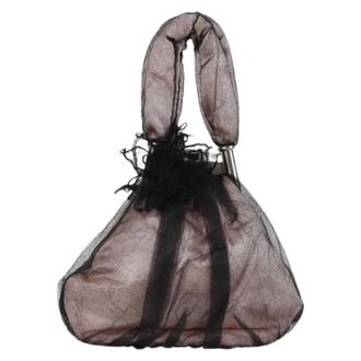 Chanel Pre-owned Drawstring Bucket - Dames - Pre-owned - Roze - Maat: ONE Size Nylon