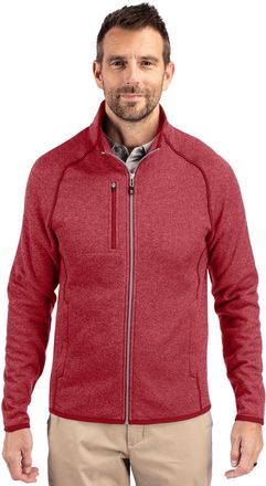 Cutter & Buck Mainsail Sweater-Knit Mens Full Zip Jacket