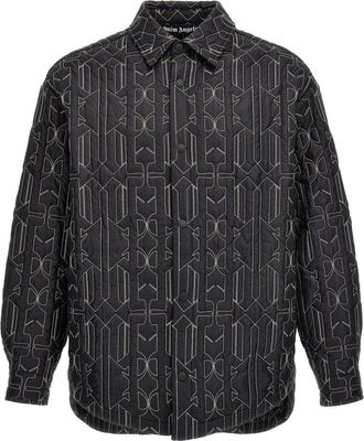 Palm Angels All Monogram Quilted Dover Jacket