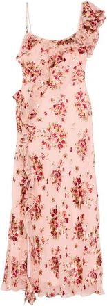 Rixo Ester Jurk - Dames - Avondkleed - Veelkleurig - S - Leer - Kleedjes