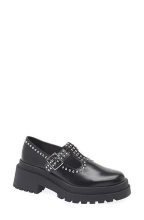 Loeffler Randall Verona Platform Mary Jane in Black/Silver at Nordstrom Rack, Size 7