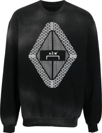 A-Cold-Wall* logo-print sweatshirt - men - Cotton - S - Black