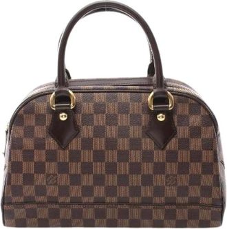 Louis Vuitton Pre-owned Handbags, female, Brown, Size: ONE SIZE Pre-owned Canvas handbags