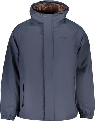 Timberland Jas met capuchon en lange mouwen - Heren - Zomerjassen - Blauw - 2XL - Jassen