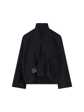Kimo no-rain Black No-Rain Waterproof High Collar Jacket