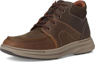 Clarks Mens Craftwell Mid, Beeswax Leather, 8.5 Wide