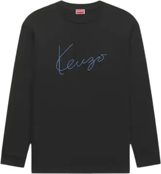 Kenzo T-shirts and Polos - male - Kenzo - Long Sleeve T-Shirts - Black - XL - Tops