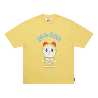 Palace x Doraemon T-Shirt Blessed Yellow P29TS026