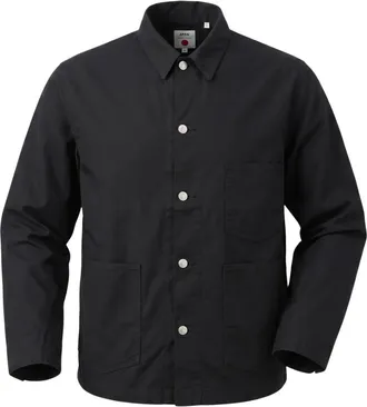 Edwin Hombre, Camisas, Negro, Talla: S