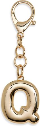 Leith Bubble Initial Bag Charm in Q- Gold at Nordstrom Rack