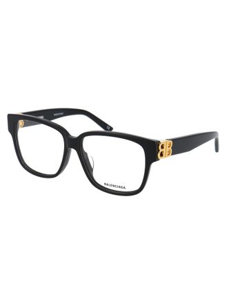 Balenciaga BB0104O Metal Frame Eyeglasses - Black