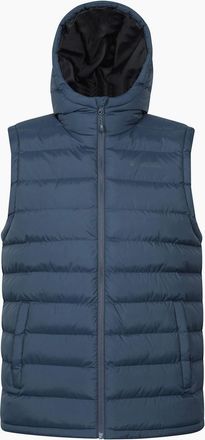 Mountain Warehouse Mens Mountain Warehouse Mens Seasons Hooded Padded Gilet - Navy - Size: 42/Regular
