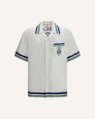 Casablanca Short-sleeve Hotel Casablanca crest Shirt Male M