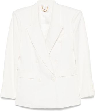 Elisabetta Franchi Womens Double-Breasted Blazer