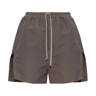 Rick Owens Casual Shorts, male, Brown, Size: S Faun Boxers Shorts