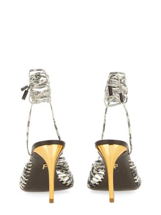 Ferragamo Calf Leather Sandals - Multicolor