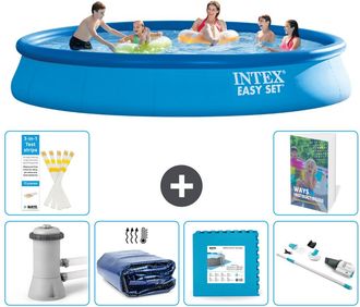Intex Piscina Easy Set Redonda - 457x84 Cm - 7-piezas S319