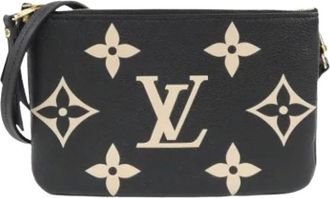 Louis Vuitton Pre-owned Cross Body Bags, female, Black, Size: ONE SIZE Pre-owned Monogram Empreinte Pochette Shoulder Bag