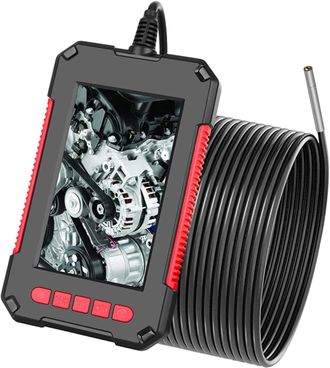 OEM C&aacute;mara De Inspecci&oacute;n Endosc&oacute;pica Industrial Port&aacute;til P40, Resistente Al Agua Ip67, Lente Integrada De 3,9 Mm, 6 Led Ajustables Y Pantalla De Alta Defi