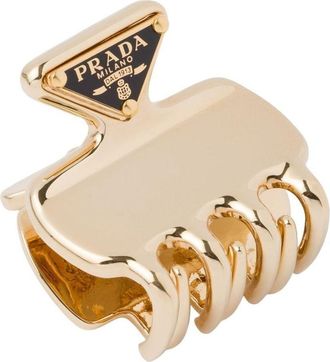 Prada (WMNS) PRADA FW25 Metal Hair Clip Gold 1IF087-2BA6-F0056