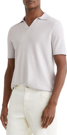 Reiss Redbury Polo in Soft Grey at Nordstrom, Size Xx-Large