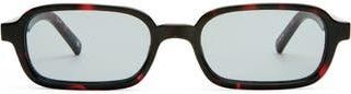 Le Specs Pilferer 53mm Rectangular Sunglasses in Cherry Tort /Smoke Tint at Nordstrom Rack