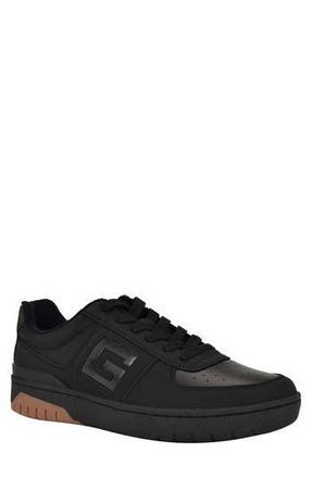 Guess Nastele Signature G Sneaker in Black at Nordstrom Rack, Size 12