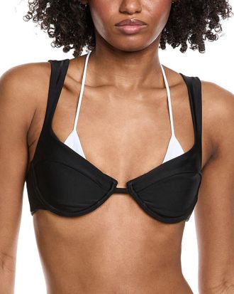 Amanda Uprichard Lazio Bikini Top