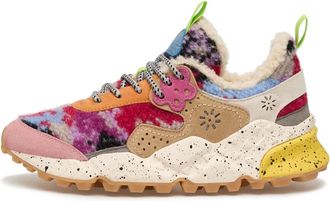 Flower Mountain Dames, Schoenen, Veelkleurig, Maat: 40 EU Wol