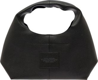 Marc Jacobs Womens Shoulder Bag The Sack Black Pebbled Leather Cow