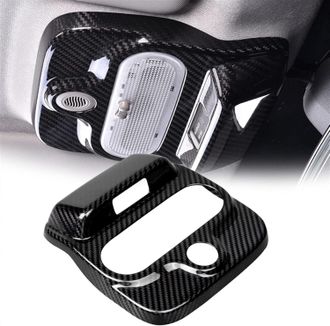 OEM Adhesivo Interior Fabricado En Fibra De Carbono Modificada, Cubierta Decorativa Para Luz De Lectura, Compatible Con Mercedes Benz Smart 453 Fortwo
