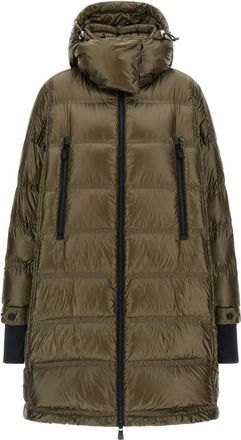Moncler Parka larga Rochelairs - Coats - Mujer - Verde - M