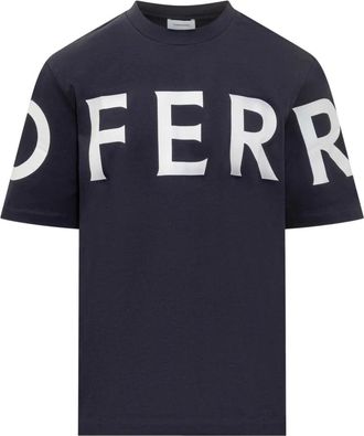 Ferragamo Uomo, Top, Blu, L, new