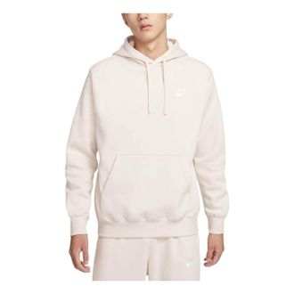 Nike Sportswear Club Fleece Hoodie Asia Sizing Light Orewood Brown BV2655-104