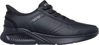 Skechers Mens UNO Lite Sneaker, Black/White, 9.5 UK
