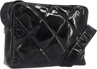 Chanel Pre-owned Vintage Schoudertas - Dames - Vintage Schoudertas - Zwart - ONE Size - Leer - Vintage
