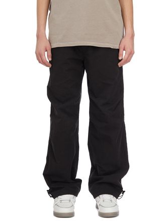 Represent Mens Pantalone Parachute In Cotone - Black Cotton - Size X-Large
