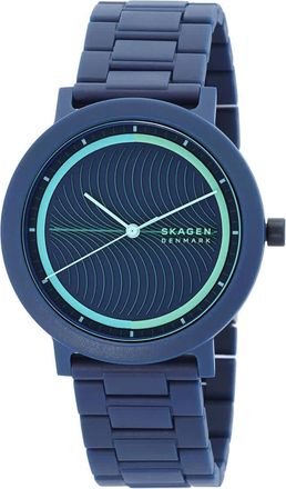 Skagen Aaren Ocean Quartz Blue Dial Mens Watch SKW6770