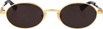 Bottega Veneta Oval Sunglasses Bv1470 S 001