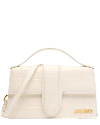 Jacquemus Cream Leather Le Grand Bambino Bag, Never Carried (Authentic Pre-Loved)