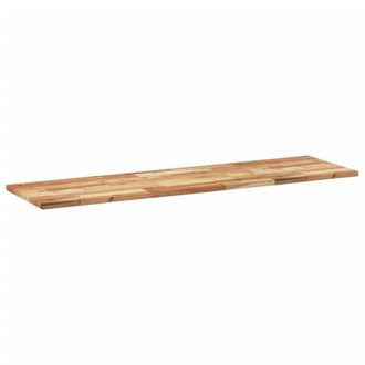 Berkfield Home Compact Floating Shelves 2 pcs 140x40x2 cm Oil Finished Solid Woo in Brown | Size: 140 x 40 x 2 cm