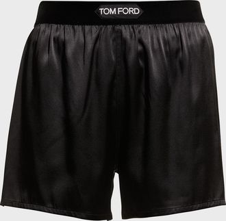 Tom Ford Silk Lounge Shorts