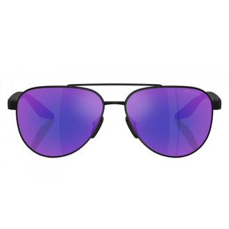 Prada Dark Blue Mirror Violet Mens Sunglasses PS A52S DG005U 58