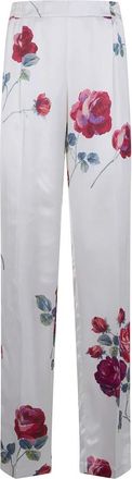 N&deg;21 Canvas Broek - Dames - Wijde Broeken - Veelkleurig - M - Broeken