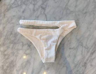 Blue Life Womens Willow Skimpy Bikini Bottom In White