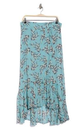 Diane Von F&uuml;rstenberg Athena Leaf Ruffle Skirt in Quincy Small at Nordstrom Rack, Size 14