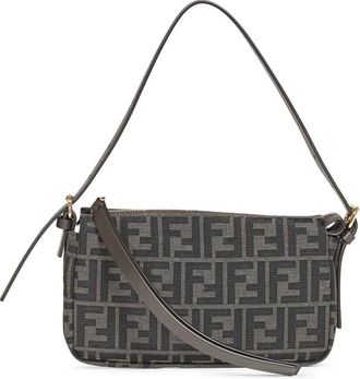 Fendi Tassen.. - Dames - Schoudertassen - Bruin - ONE Size - Katoen - Tassen
