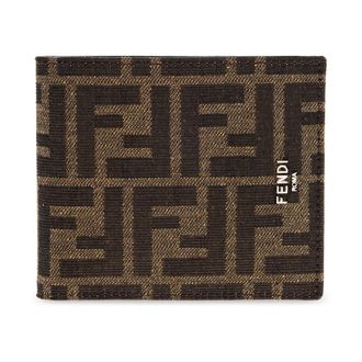 Fendi FF Wallet - male - Fendi - Wallets & Cardholders - Brown - ONE SIZE - Accessories